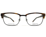 Claiborne Eyeglasses Frames CB247 WR9 Black Matte Brown Tortoise 53-18-145 - £36.76 GBP