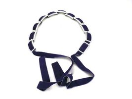 Vintage Belt Wide Dark Purple Suede Tie Style Belt 1970S Adjustable One ... - $416.77 MXN