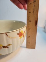 Hall's Superior Small Mixing Bowl 6" wide Jewel Tea Autumn Leaf image 4