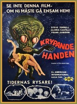 7689.Vintage design Poster.Home room office decor.Swedish Saucer Alien m... - $16.20+