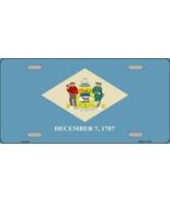 World Flags Direct Made in The USA - Delaware Flag License Plate, State ... - $12.62 CAD