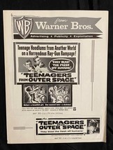 Teenagers From Mars Original Movie Pressbook 1959 - $97.73