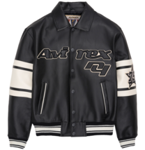Avirex Men&#39;s Leather Bomber Jacket - £883.90 GBP