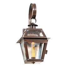 Irvins Country Tinware Jr. Town Crier Outdoor Wall Light in Solid Antique Copper - £283.82 GBP
