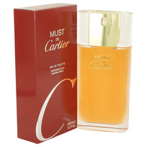 Cartier Must De Cartier Perfume 3.4 Oz Eau De Toilette Spray - $190.98
