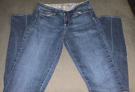 Paige Peg Skinny Jeans Blue Denim Slim Stretch Womens Size 29 - £27.38 GBP