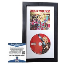 Nancy Wilson Heart Signed CD You and Me Album Framed Beckett Autograph A... - £132.85 GBP