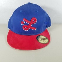 Lifted Research Group Fitted Hat Size 7 1/2 Blue Red Lifted Research Gro... - $18.96