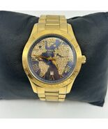 Michael Kors MK-6243 Gold Tone World Map Women’s Watch, 44mm Working - €74,97 EUR