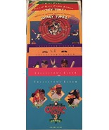 LOONEY TUNES COMIC BALL Series 1, 2 &amp; 3 Complete Sets Albums + Holograms... - £91.44 GBP