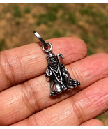 925 Sterling Silver Lord Hanumana Hanuman Pendant, Evil Eye Protection, 3.3 gms - $24.49