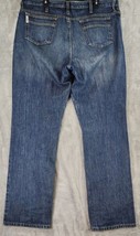 Cinch Jeans Mens 40 x 34 Blue Denim Distressed Western Cowboy Casual Dad... - £31.60 GBP