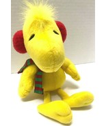 Hallmark PEANUTS Woodstock Bird With Ear Muffs and Scarf Plush Figure - $13.58 CAD