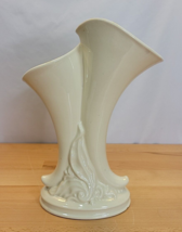 Vintage Tulip Vase Double Stem Horn Cornucopia in Cream Princeton READ - £19.96 GBP