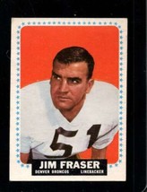 1964 Topps #45 Jim Fraser Vg+ Sp Broncos *X100273 - £2.12 GBP