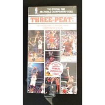 Vintage 1993 Chicago Bulls Three-Peat Championship Jordan Pippen VHS Tape - £5.44 GBP