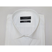 Men's Makrom Turkey Formal Tuxedo Shirt Cotton Lay-down  5676-420 White image 5