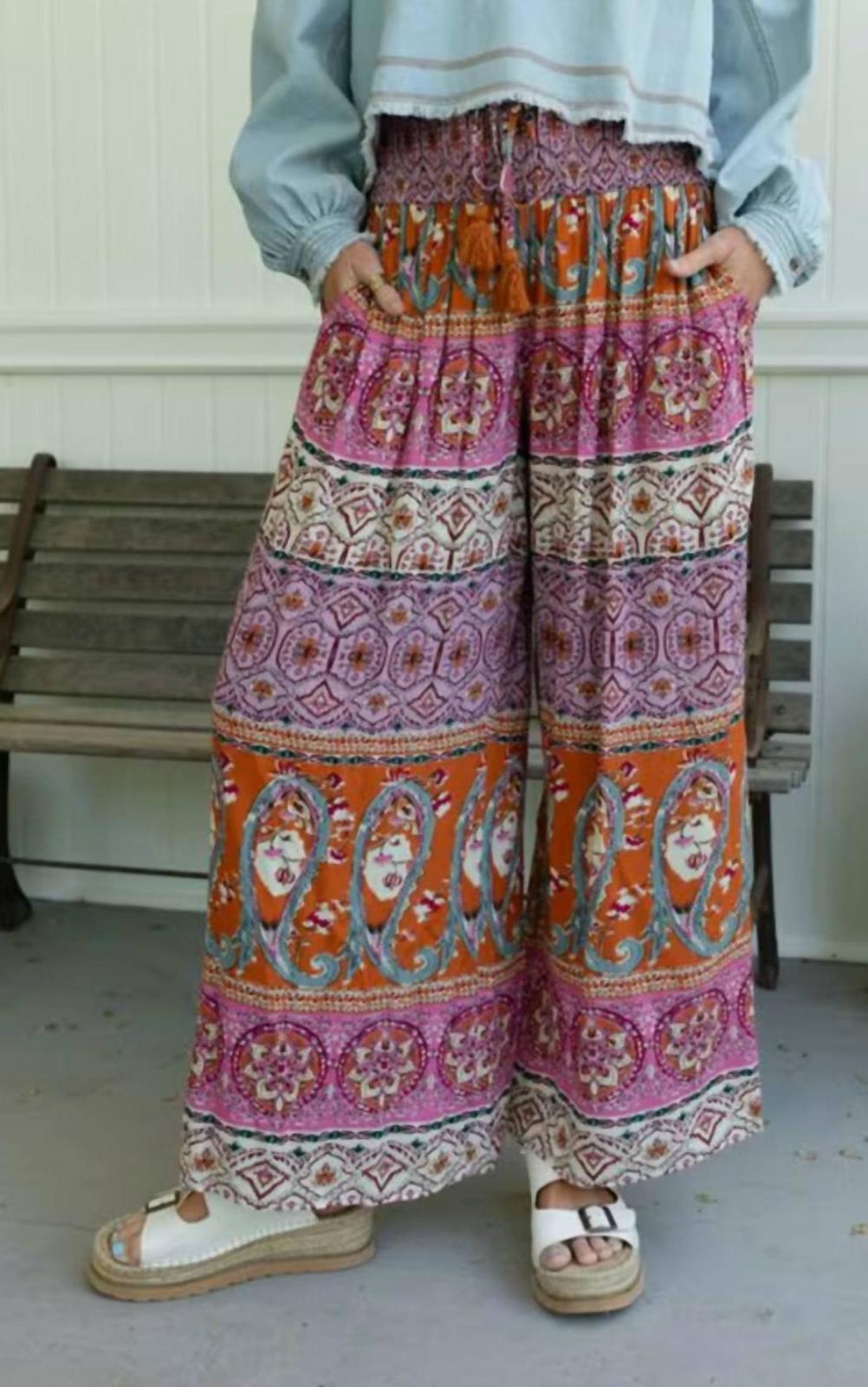Bluivy Blissful Bohemain Pants Size S - $41.58