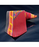 Rush Limbaugh No Boundaries Bright Ribbon Unique Silk Tie - £63.66 GBP