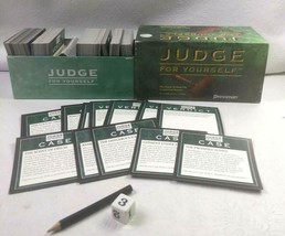 VTG 1996 Pressman Toy JUDGE FOR YOURSELF-THE GAME OF REAL LIFE COURTROOM... - £11.76 GBP