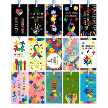 HUGAUTISM 180 Pcs Autism Awareness Calming Sensory Bookmarks Multicolor - $207.90 MXN