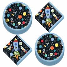 HOME &amp; HOOPLA Space and Galaxy Party Supplies and Decorations (Space Shuttle Roc - £9.13 GBP+