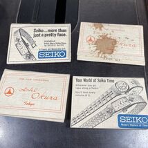 Hotel Okura Tokyo Seiko Advertising sewing kits Lot Of 4 - $12.43 CAD