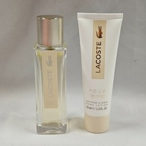Lacoste Pour Femme By Lacoste Eau De Parfum Spray 1.6 Oz For Women Bonus Lotion - £54.50 GBP