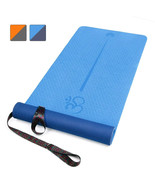 Yoga Mat with Carrying Strap - TPE Exercise Workout Mat (72’’X 24’’X1/4’... - $29.69