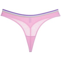 Sporty Stripe Sheer Mesh Thong - $77.83 MXN