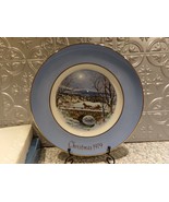 Dashing Through the Snow 1979 Avon Christmas Plate by Enoch Wedgwood w/ Box - $24.82 CAD