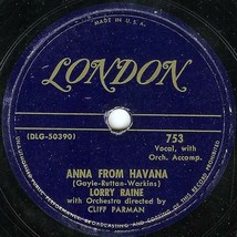London 78 #753 - Lorry Raine - &quot;Strangers&quot; &amp; &quot;Anna From Havana&quot; - £6.29 GBP