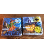 Halloween Witch Pumpkin Luncheon Napkins 40 Count Viva Brand Made in Ger... - £7.47 GBP