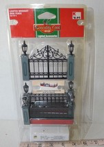 Lemax Coventry Cove Christmas Village Lighted Wrought Iron Fence   NEW 2005 - $24.26