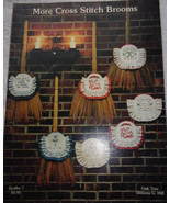 Oak Tree Leaflet 7 More Cross Stitch Brooms 1982 - $2.70 CAD
