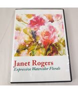 Janet Rogers DVD Expressive Watercolor Florals Art Painting Instruction ... - $39.00