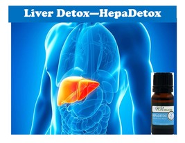 Organic Liver &amp; Hepatitis Detox  Essential Oil Blend- HepaDetox - £30.36 GBP