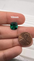 Lab Created Emerald Cushion shape AAA Quality Available in 4MM-10MM - £11.17 GBP