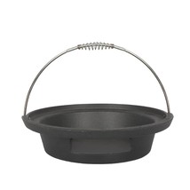 New Cast Iron Ash Can With Handle Charcoal Ash Basket For Minimax Big Gr... - $73.99