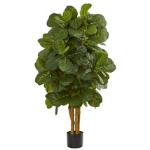 4&#39; Fiddle Leaf Fig Artificial Tree  - £107.50 GBP