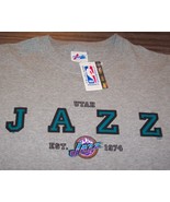VINTAGE MAJESTIC UTAH JAZZ NBA Basketball T-Shirt MENS MEDIUM NEW w/ TAG - $34.61 CAD