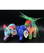 Pop Art Soft Plush Snowy &amp; Rainbow Skate Elephant Series 1 Unicorn Berry... - £13.36 GBP