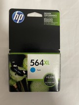 Genuine HP Ink Cartridge 564XL Cyan EXPIRED 2015 - e511 - $65.60 MXN