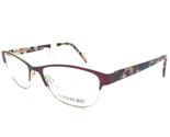 Covergirl Eyeglasses Frames CG1537-1 071 Black Red Silver Cat Tortoise 5... - $46.59
