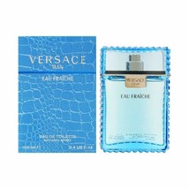 Versace Man Eau Fraiche By Gianni Versace For Men Edt Spray 3.4 Fl Oz - £58.34 GBP