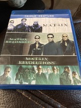 Matrix Triple Features DVD: Matrix, Matrix Reloaded, Matrix Revolutions - £7.59 GBP