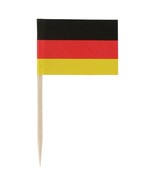 1000 German Germany Flag Toothpicks - £23.19 GBP