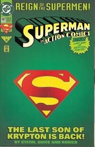 Action Comics Comic Book #687 Die-Cut Cover Dc Comics 1993 Very Fine Unread - £2.39 GBP