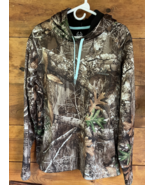 Womens XXL 20 Realtree Edge Camo Precision Pullover Hoodie Pockets - $293.30 MXN