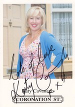 Katy cavanagh coronation street hand signed cast card photo 177141 p thumb200